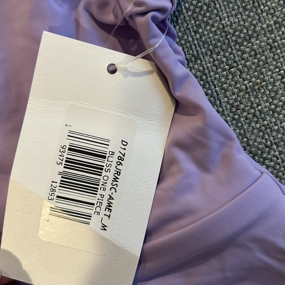 Dippin Daisy's Bliss One Piece Swimsuit Size M Color Amethyst - Picture 7 of 13